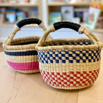 Small Colourful Bolga Basket