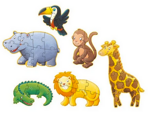 Marmoset and Friends Giant Puzzles