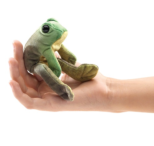 Sitting Frog Finger Puppet