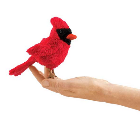 Cardinal Finger Puppet
