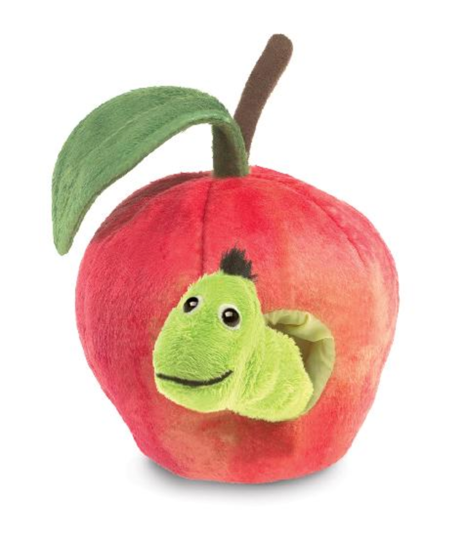 Worm in Apple Puppet