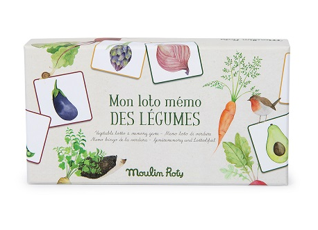 Garden Vegetable Lotto/Bingo and Memory Game