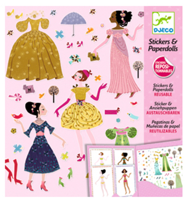 Paper Dolls Dresses Through the Seasons