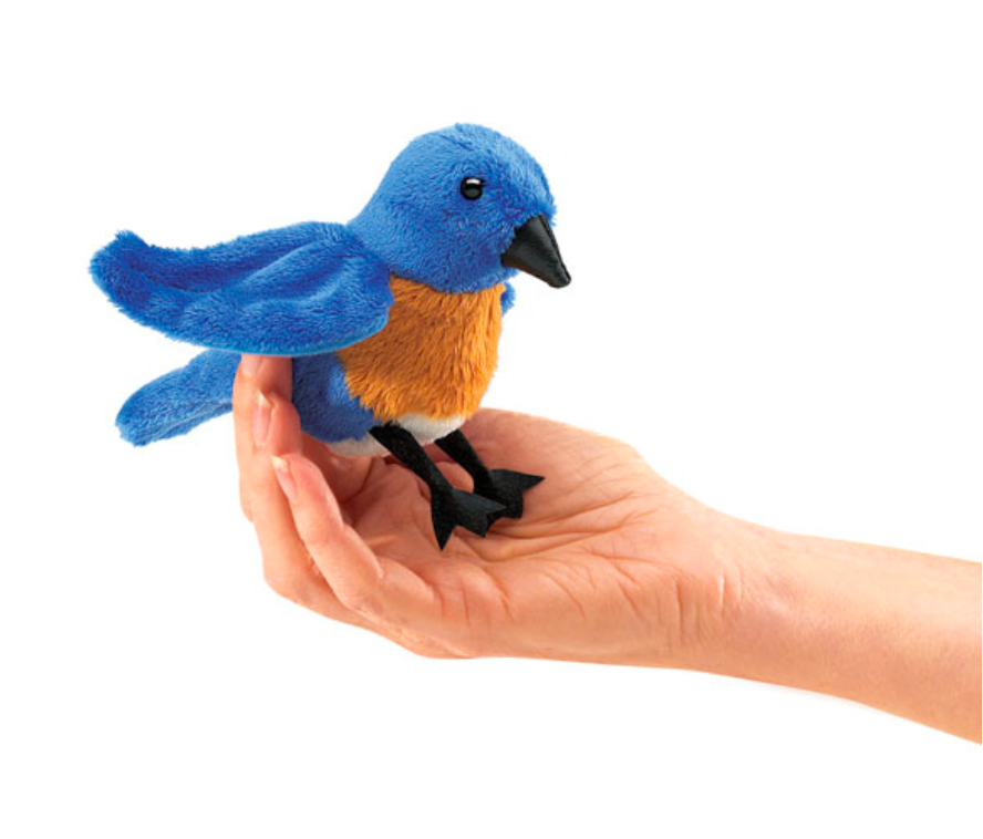 Bluebird Finger Puppet