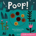 Blue cover of the book Poop! 
