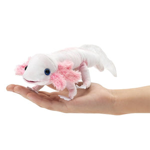 White Axolotl Puppet